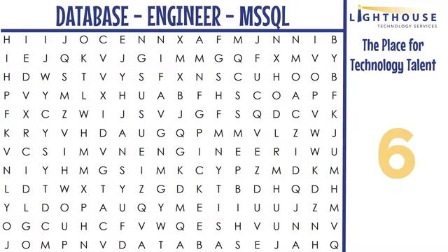 Tech Wordsearch Game #1 - DATABASE, ENGINEER, MSSQL смотреть онлайн