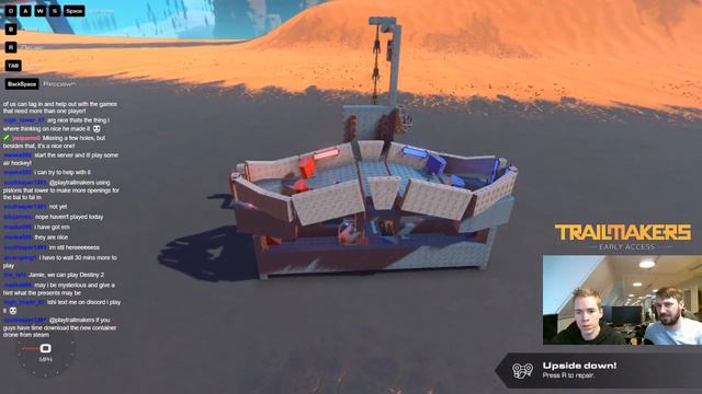 GAME INSIDE OF GAME [Trailmakers Developer Stream 10/12/2018] смотреть онлайн