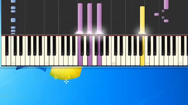 Shadow Of A Doubt Roxette [Piano tutorial by Synthesia] смотреть онлайн