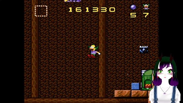 Продолжаем играть в Krusty's Fun House - комнаты четвертого уровня. смотреть онлайн