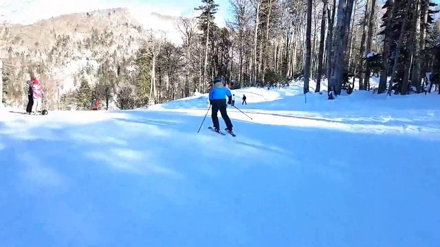 Горные лыжи Черногория смотреть онлайн