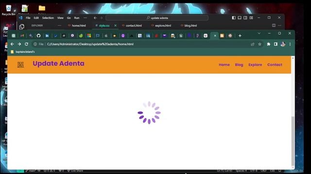 MAKING a WEBSITE PRELOADER смотреть онлайн