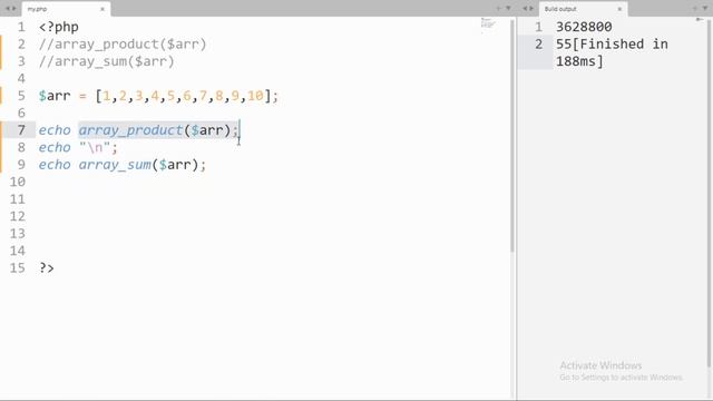 PHP array product & array sum functions || samrat.7z смотреть онлайн