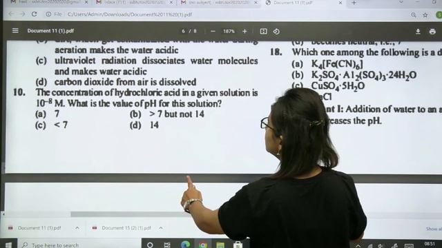 SURPRISE TEST| CHEMISTRY| AKRAMAN 2.0 | SHWETA MA'AM смотреть онлайн