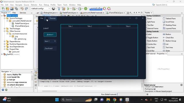 Java swing - FlatLaf: #2. Adding SVG to SWING смотреть онлайн