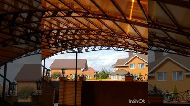 Навес в новом городе 2019.07
