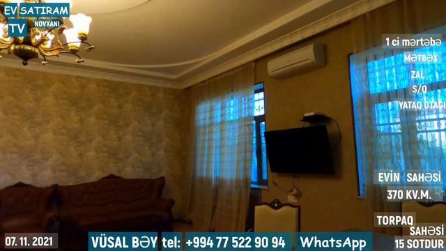 YENİ ! GÖZƏL BAĞ EVİ 15 SOTDA SATILIR/ MÜTLƏQ BAX! Недвижимость в Баку /عقارات في باكو/EV SATIRAM T смотреть онлайн