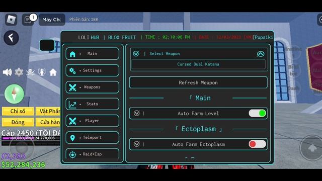 Cách Hack Blox Fruits 18 Trên Điện Thoại Chia Sẻ Link Tải Arceus X 3.0 Siêu Mượt, Auto Farm, No Văn смотреть онлайн