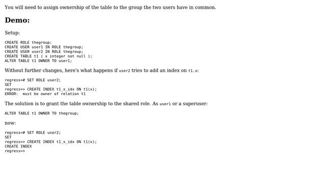 Databases: Error creating index on PostgreSQL 9.1 (2 Solutions!!) смотреть онлайн