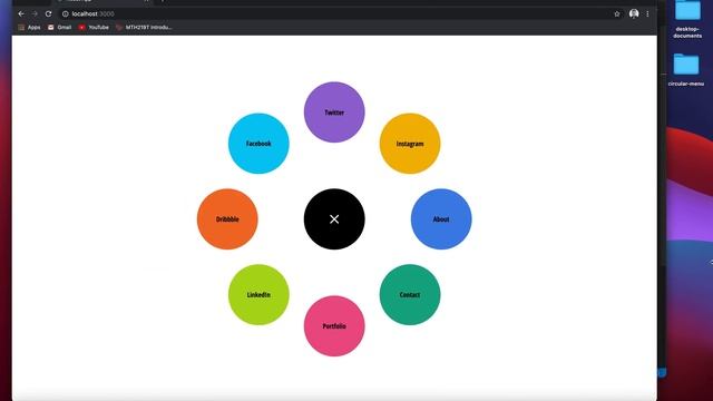 React JS Animated Menu in 8 Steps: Advanced React Menu Component Tutorial (Part 8) смотреть онлайн