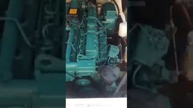 Volvo penta AD-41 cold start смотреть онлайн