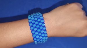 Браслет из 5 нитей с плетением из макраме