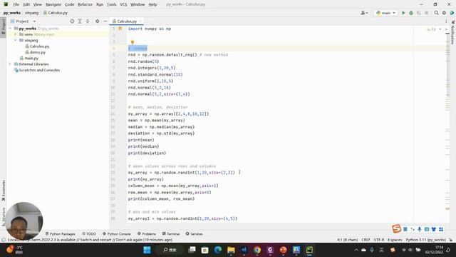 Numpy Basics 3 смотреть онлайн