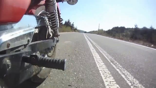On the motorcycle around the island Rhodes. На мото по Родосу, Греция. смотреть онлайн