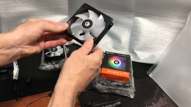 Распаковка вентиляторов из Rozetka