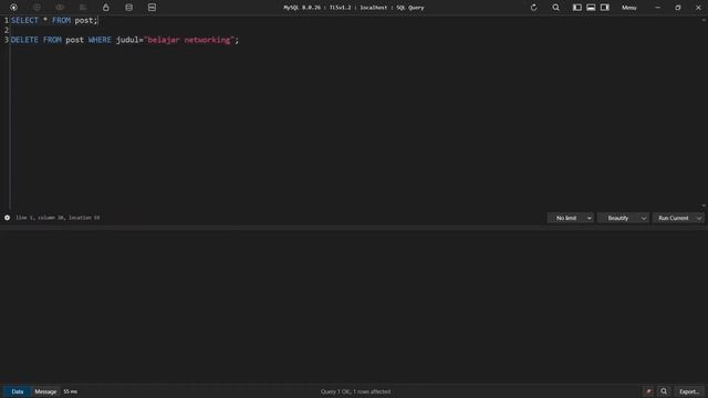 Belajar MYSQL dari W3School.com смотреть онлайн