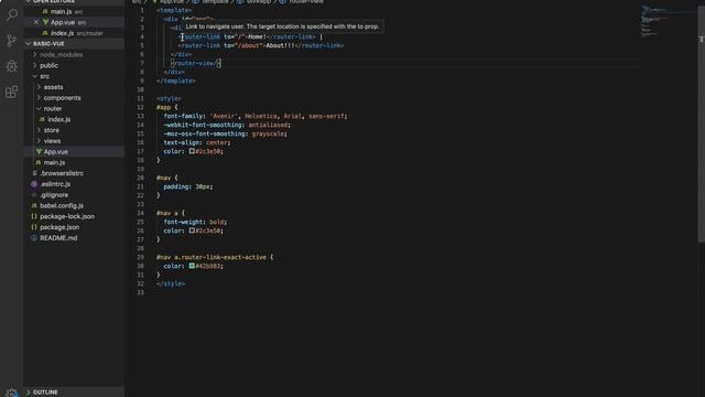 [뷰js 2 (vuejs 2) 기초 익히기 기본 강좌] 14 뷰 라우터 (Vue Router) смотреть онлайн