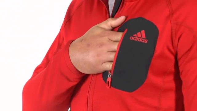 Adidas Men's Terrex Cocona Running Fleece Running Jacket | SwimOutlet.com смотреть онлайн