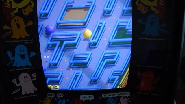 Pacmania Arcade gameplay video смотреть онлайн