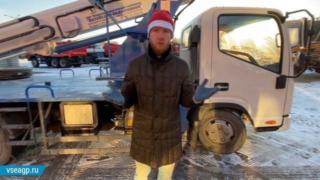 Автовышка ВИПО-22-01 на шасси JAC N56! Новогодний ОБЗОР! УРА!) смотреть онлайн