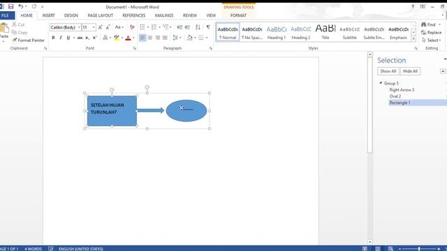 TUTORIAL MEMBUAT GROUPING SHAPES || Ms. Word смотреть онлайн