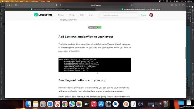 Add animation to your android app with Lottie animation android studio смотреть онлайн