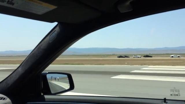 Airstrip Attack 5 - 2013 E63 AMG vs 2006 C6 Corvette (from смотреть онлайн