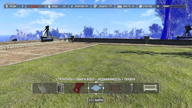 Fallout4 Коттедж на берегу/Coastal cottage.Мод Чистые и ровные поселения/Clean and flat settlements смотреть онлайн