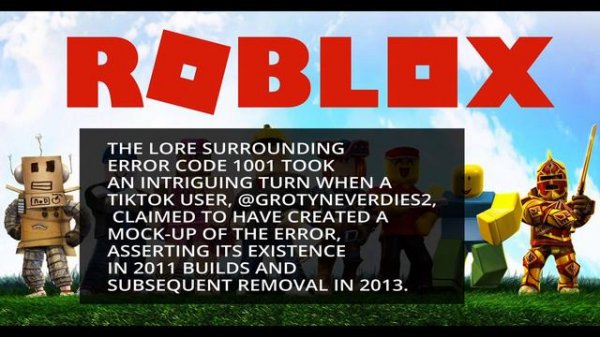 What is error code 1001 Roblox | Roblox error code 1001