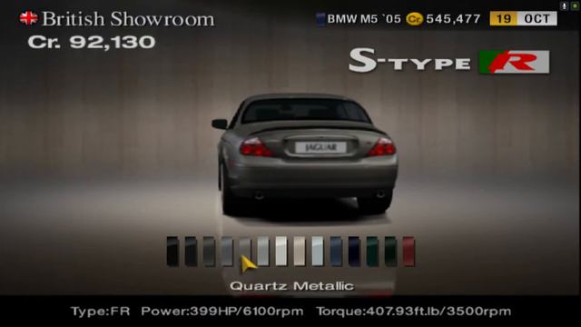 Gran Turismo 4 Заезд на Jaguar S-type R (2002г.) смотреть онлайн