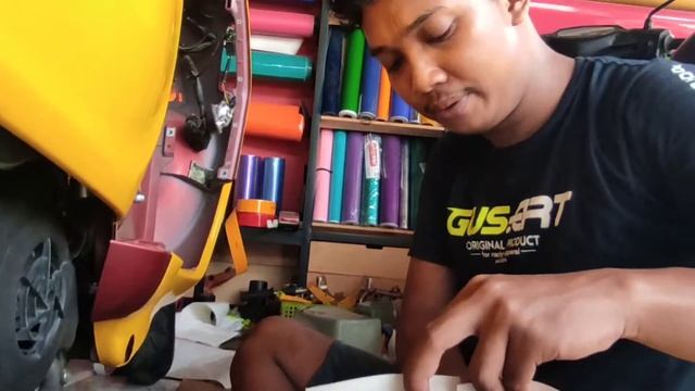 PROSES GANTI WARNA VESPA MATIC SPRINT смотреть онлайн
