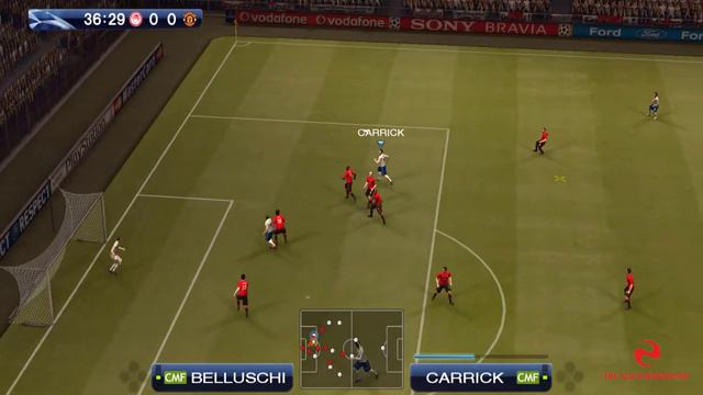 Pes 2009 GamePlay - champions league - match #1 - OLYMPIACOS VS Manchester United (away) смотреть онлайн