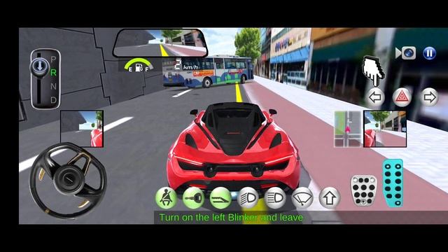 3D Driving Class #9 - 3D viewing viewing Gas Station Funny Driver New Sport Car - Android GamePlay смотреть онлайн