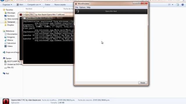 Internet gratis en PC por medio de celular - Opera Mini 7 en Español para PC смотреть онлайн