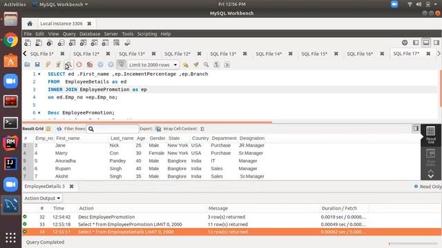 Section 26: MySQL- Inner , Left and Right Joins and Examples смотреть онлайн