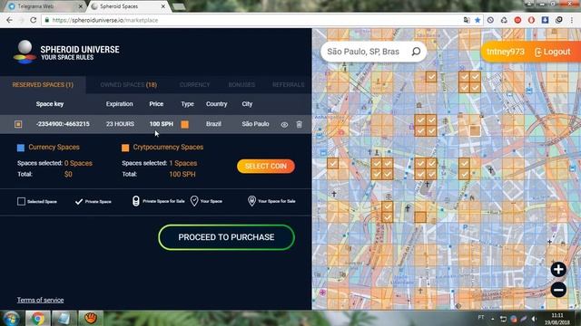 How to buy spaces with Tokens in Spheroid Universe смотреть онлайн