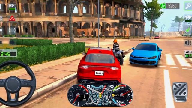Taxi Sim UBER CAR DRIVING Gameplay Taxi Sim 2022 смотреть онлайн