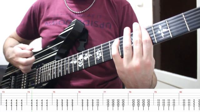 Apocalyptica - Not Strong Enough ft. Brent Smith & Doug Robb (Guitar Cover + TABS) смотреть онлайн