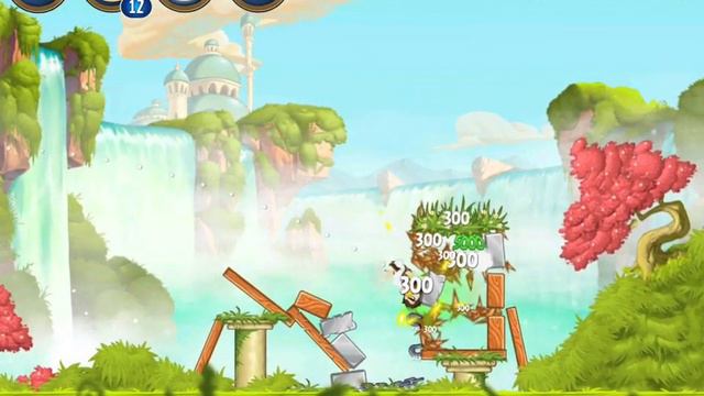 Angry Birds Star Wars 2 Level B1-3 Naboo Invasion 3 star Walkthrough смотреть онлайн