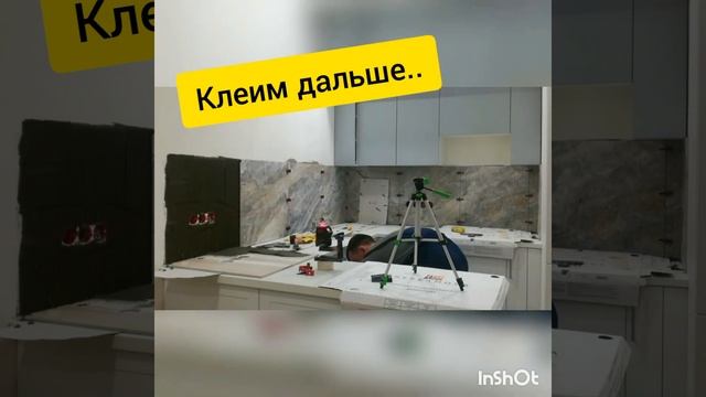 Фартук на кухне из керамогранита смотреть онлайн