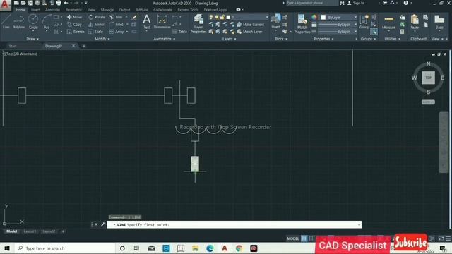 AutoCAD Single Line Diagram Drawing Tutorial for Electrical Engineers, Electronic Telecommunication смотреть онлайн