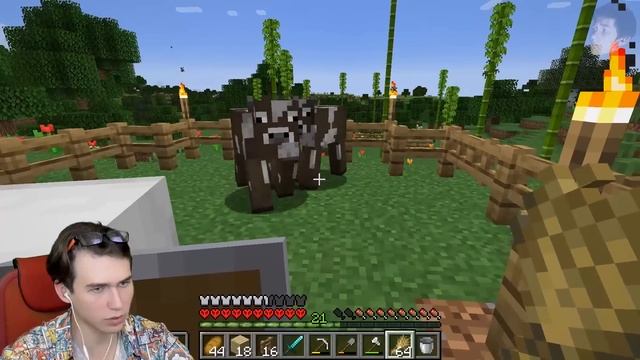 КАК Я ПРОШЕЛ MINECRAFT НА ХАРДКОРЕ С 1000 ДОСТИЖЕНИЙ (Часть 2 - Пещеры и алмазики) смотреть онлайн