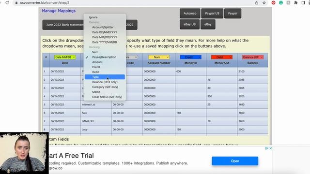How to convert CSV files to QIF or QFX for uploads on LessAccounting? смотреть онлайн