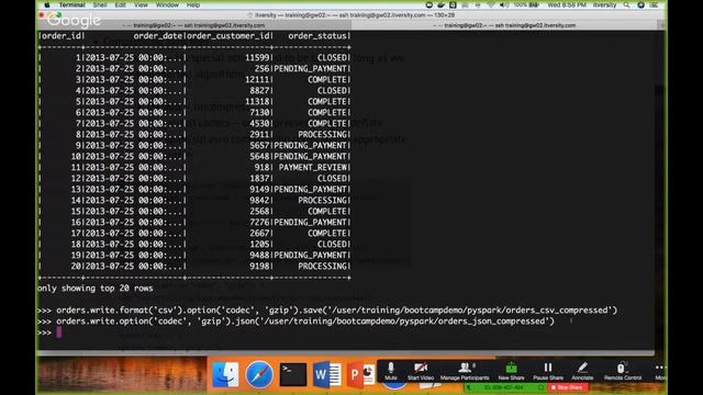Apache Spark 2 - Compression Concepts and algorithms смотреть онлайн