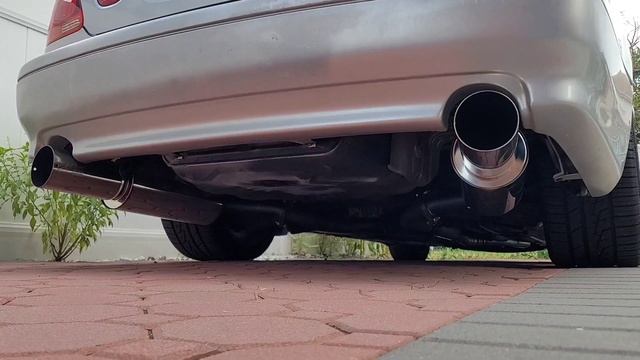 99 Lexus GS300 With 2JZGTE Vvti Stock Twins Exhaust Sound From OEM To HKS Hi Power