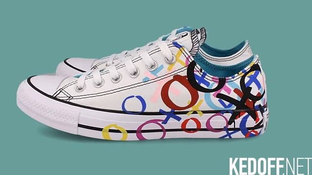 Женские кеды Converse Ctas Ox 159715C KEDOFF.NET -ИНТЕРНЕТ МАГАЗИН ОБУВИ смотреть онлайн
