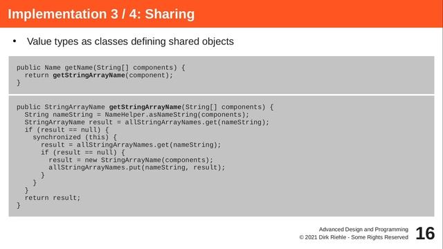 Value objects (ADAP C06, winter 2021/22) смотреть онлайн