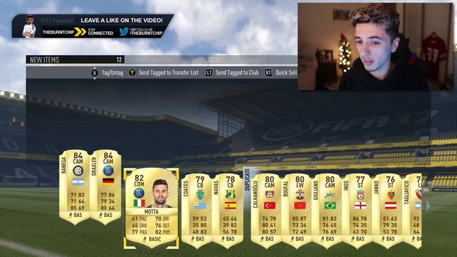 A WALKOUT IN A TOTY PACK!!! 😱 - FIFA 17 TOTY Pack Opening смотреть онлайн