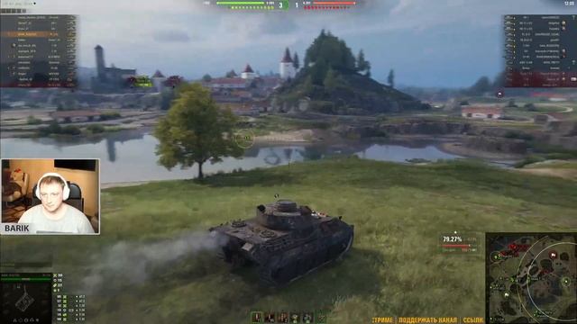 Лучший танк игры! Нагиб обеспечен! Pz.Kpfw. V/IV смотреть онлайн