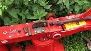 Роторная косилка Lisicki на Т-16, часть 1.